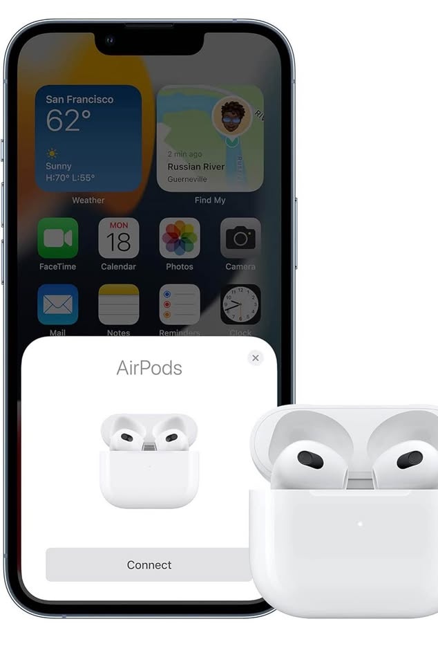 Apple AirPods (3rd Generation) with Lightning Charging Case - photo 3