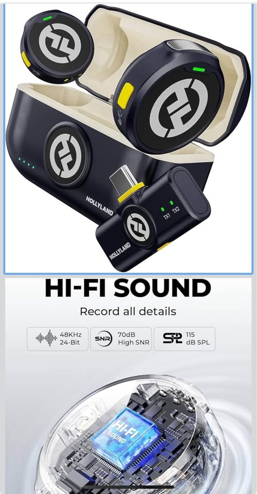 Hollyland Lark M2 Wireless Lavalier Microphone
