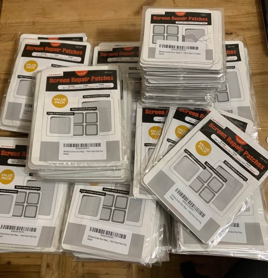 Self-Adhesive Window Screen Repair Patches (70pcs) - photo 2