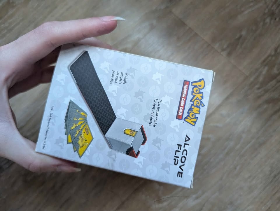 Pokemon Deck Box Pikachu Alcove flip - photo 2