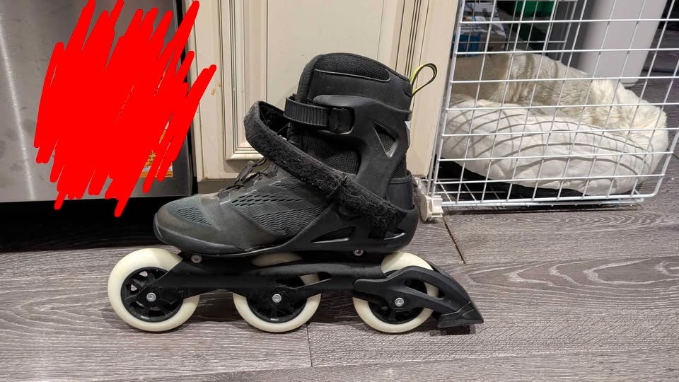 Rollerblade Macroblade 100 3DW Inline skates. men's size 8 - photo 3