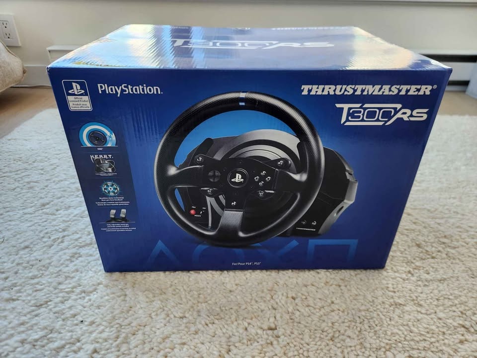 Thrustmaster 300RS force feedback steering wheel