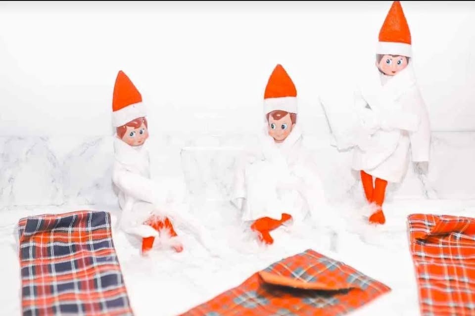 Elf Bathrobe and Sleeping Bag