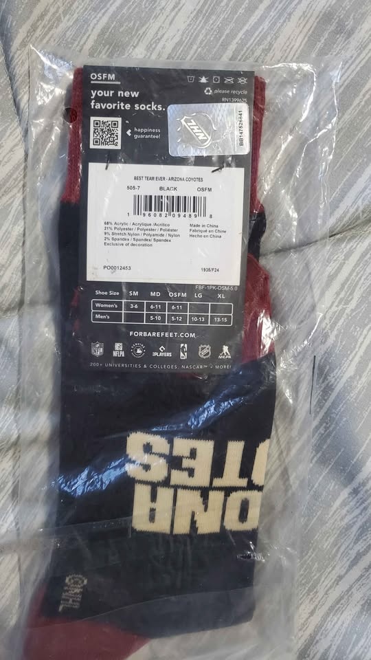 NHL Arizona Coyotes crew socks - photo 3
