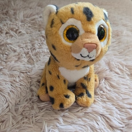 TY Beanie Babies Freckles Spotted Plush Leopard 2015 6"