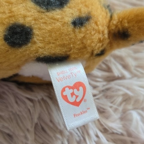 TY Beanie Babies Freckles Spotted Plush Leopard 2015 6" - photo 5
