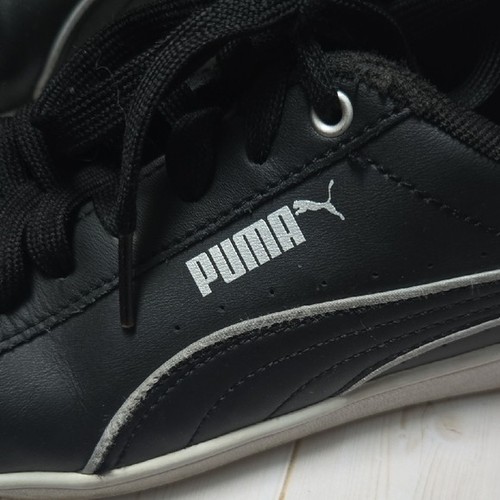 Puma Women's Black Sneakers with White Accents Soft Foam Size 8 - photo 2