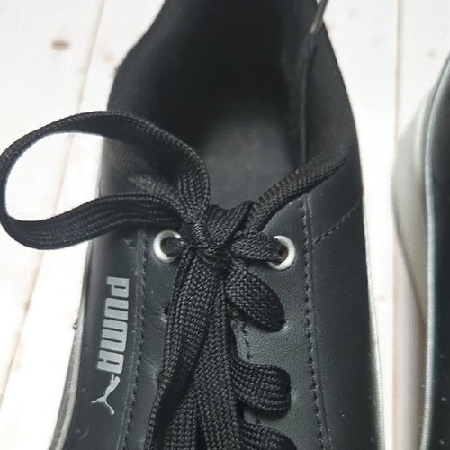 Puma Women's Black Sneakers with White Accents Soft Foam Size 8 - photo 4