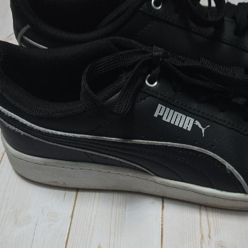Puma Women's Black Sneakers with White Accents Soft Foam Size 8 - photo 5