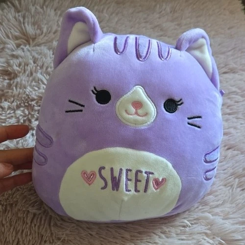 Tabitha The Purple Cat Plush Toy Squishmallows 8" 2020 #301