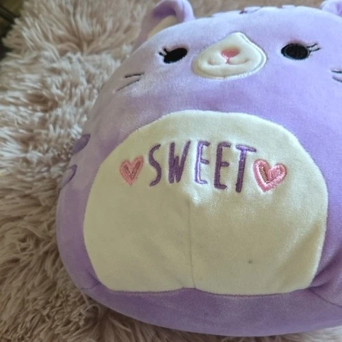Tabitha The Purple Cat Plush Toy Squishmallows 8" 2020 #301 - photo 2