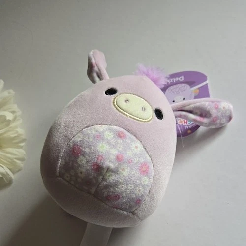 Squishmallows Delzi The Donkey Easter Lilac Plush - photo 2