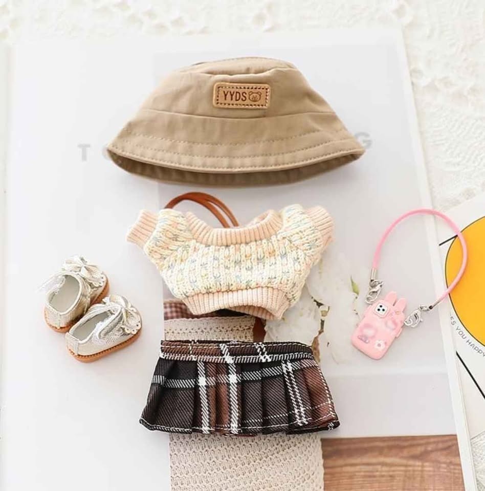 5 Pcs Labubu outfit set - photo 3