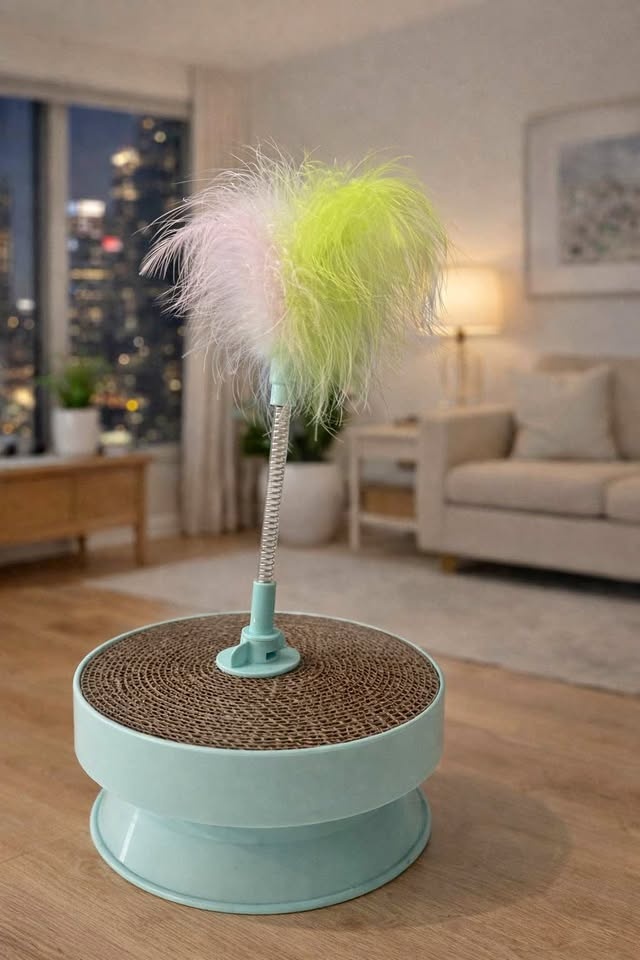 Spring Cat Toy & Scratcher (Catstages)