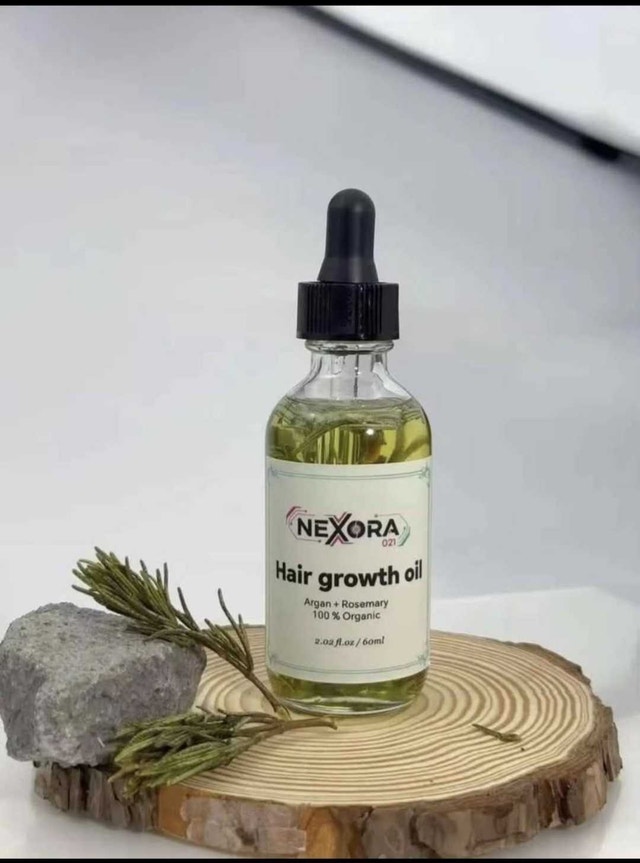 NEXORA Hair Growth Oil – Argan & Rosemary (100% Organic) - photo 2