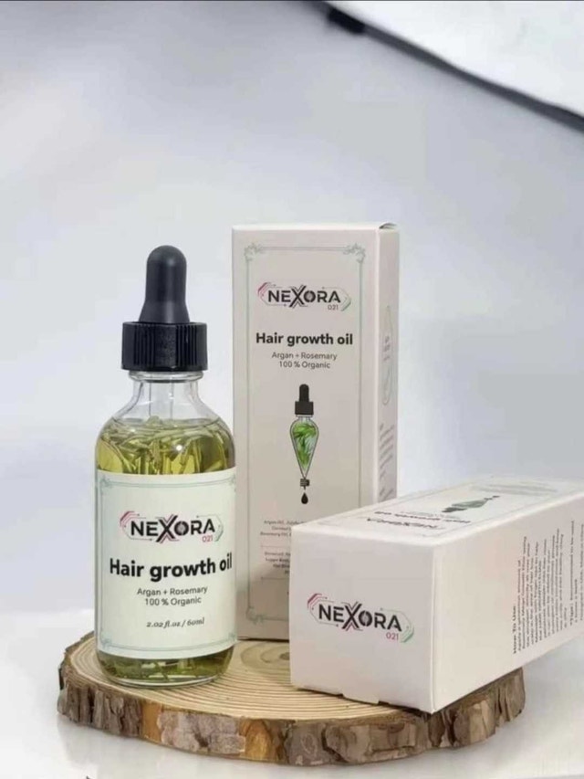 NEXORA Hair Growth Oil – Argan & Rosemary (100% Organic) - photo 4