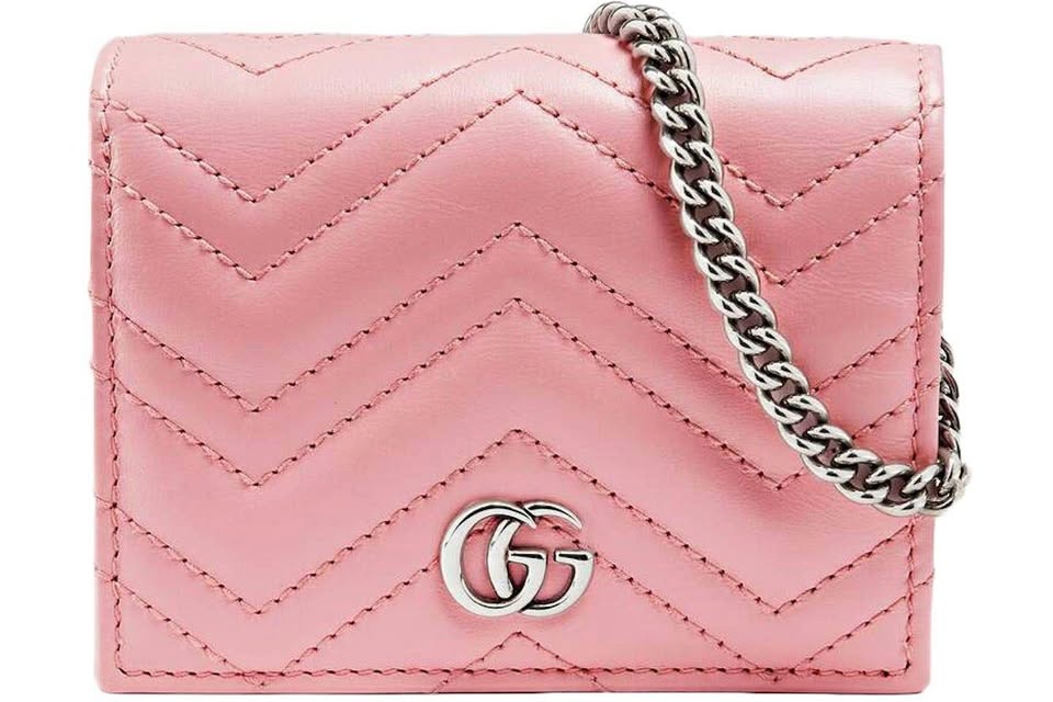 Gucci Marmont Card Case Wallet GG - New