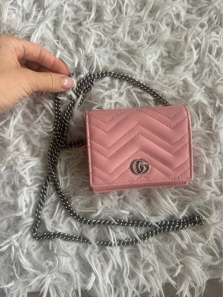 Gucci Marmont Card Case Wallet GG - New - photo 4