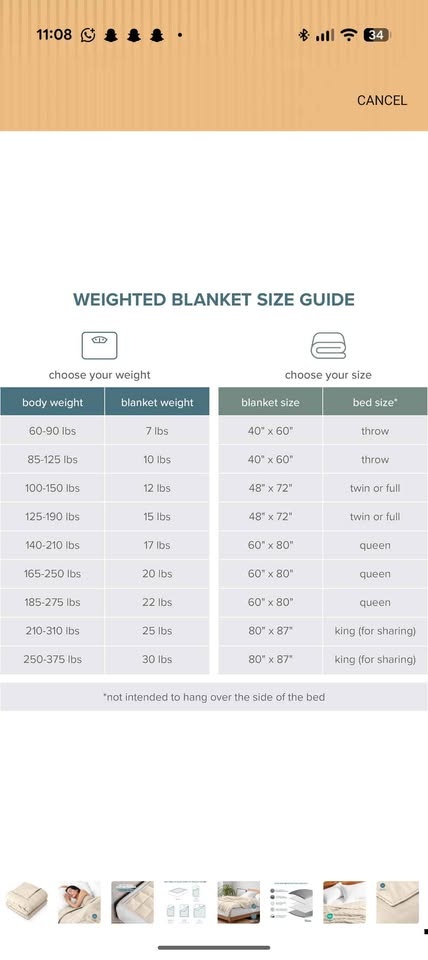 King size Weighted blanket 30lbs - photo 3