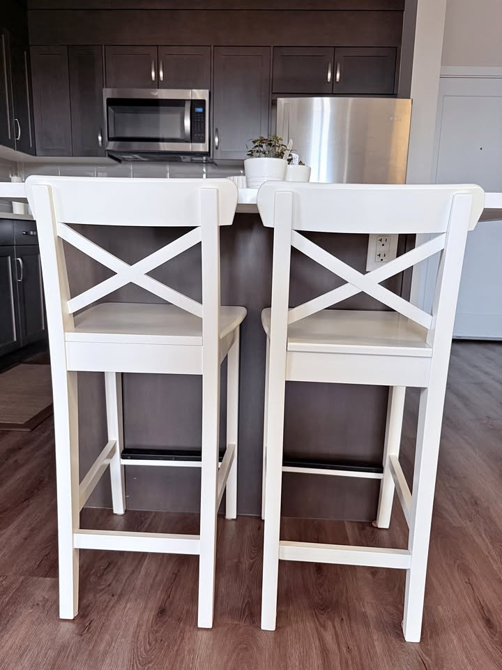 Bar Stools with backrest (2)