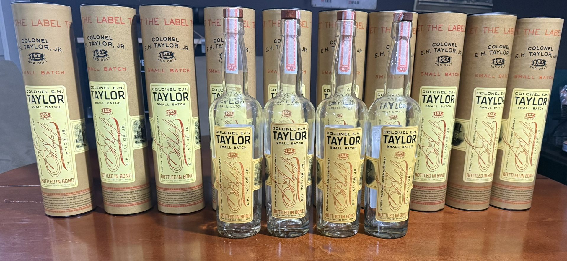 Colonel E.H. Taylor Bourbon Boxes & Tubes - photo 2
