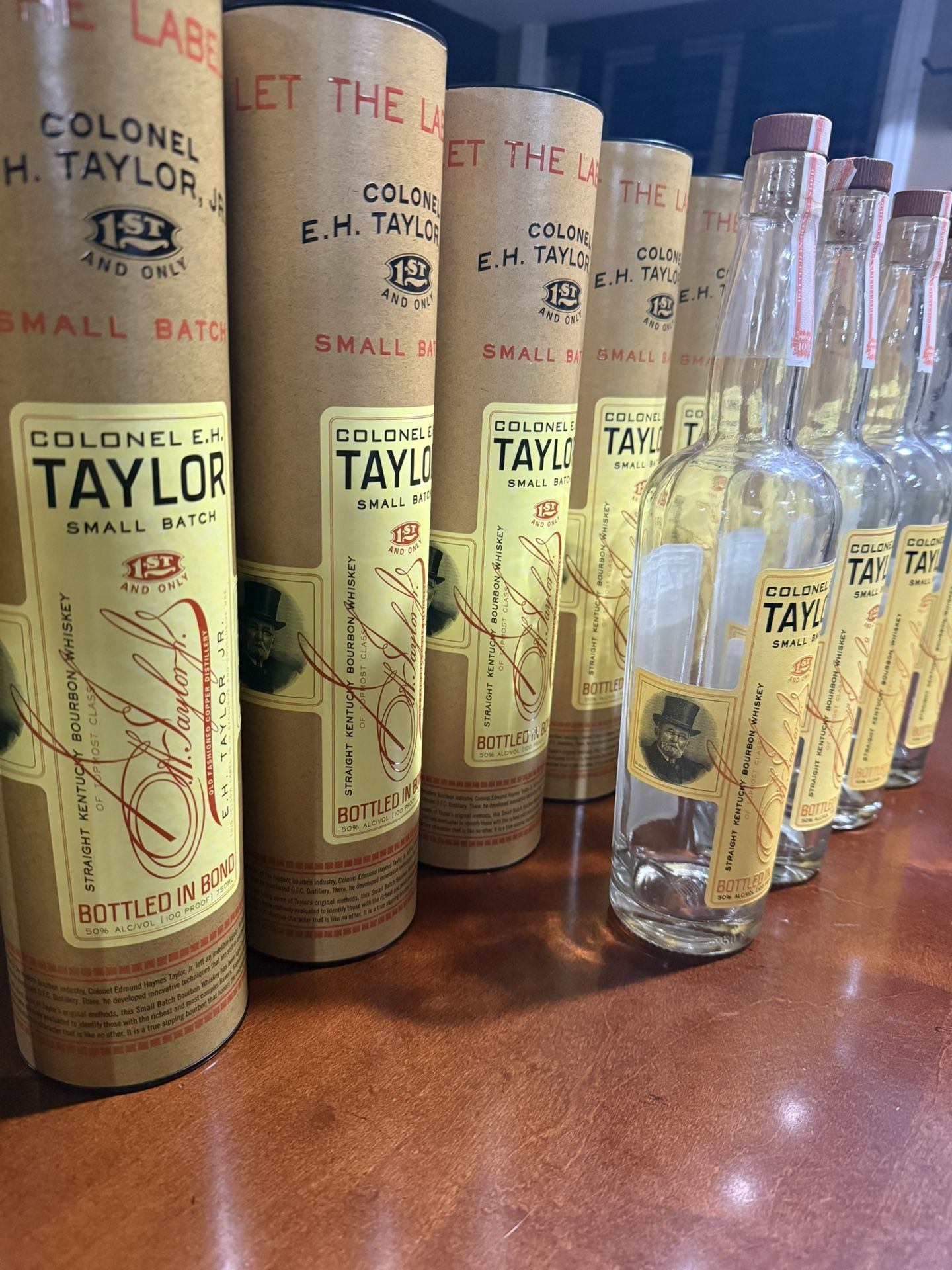 Colonel E.H. Taylor Bourbon Boxes & Tubes - photo 3