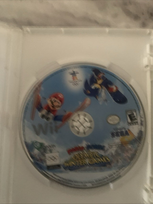 Nintendo Wii Mario and sonic in the Olympic winter games - photo 2