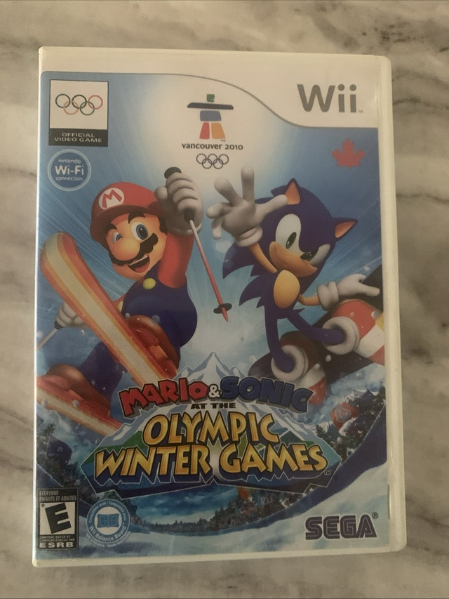 Nintendo Wii Mario and sonic in the Olympic winter games - photo 5