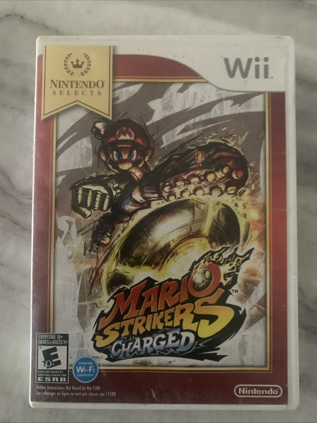 Nintendo Wii Mario Strikers Charged Game
