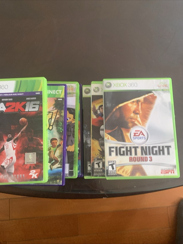 8 Xbox 360 Games: NBA 2K16, Fight Night, Kinect + More