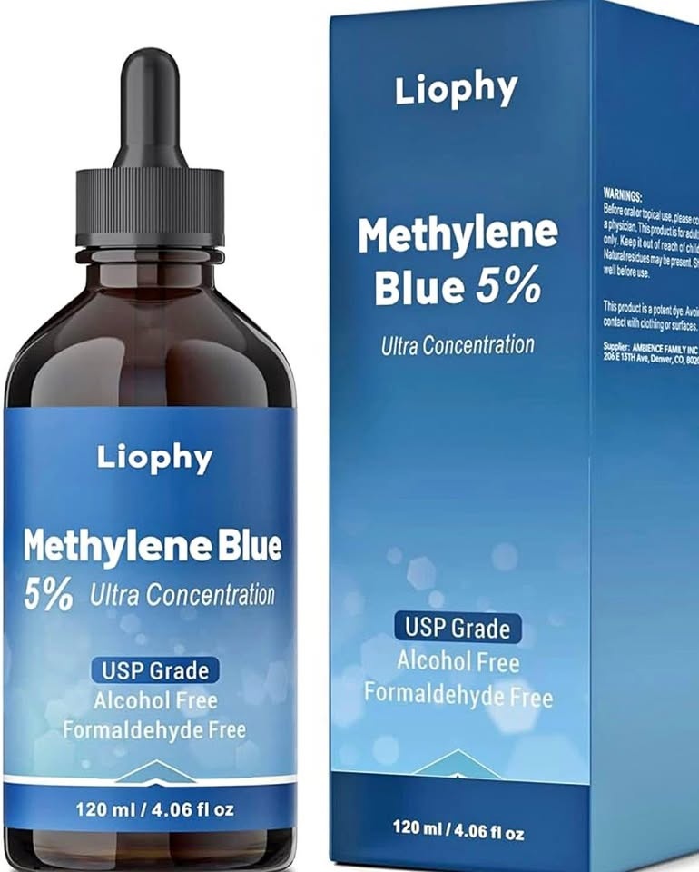 Methylene Blue 5% Drops, 120 mL