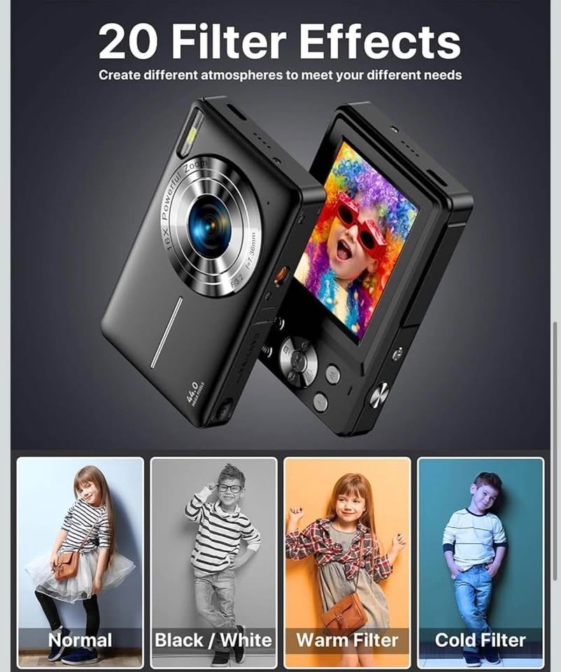 Digital Camera, Latest FHD 1080P Digital Camera for Teens - photo 3