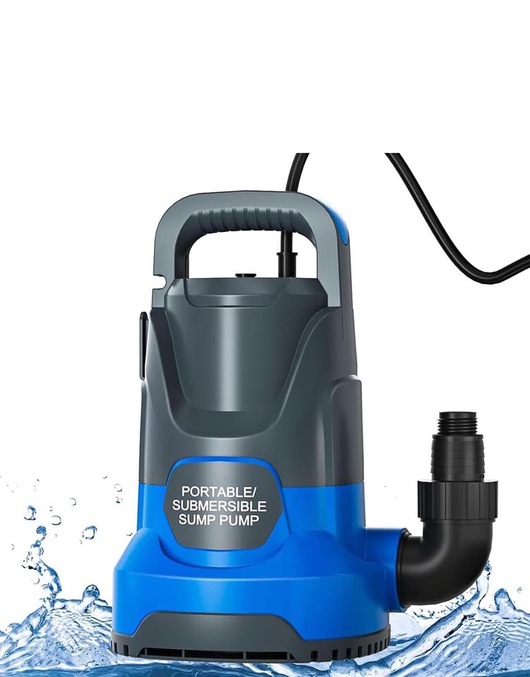 Sump Pump 1.1HP Submersible Water Pump 4700GPH
