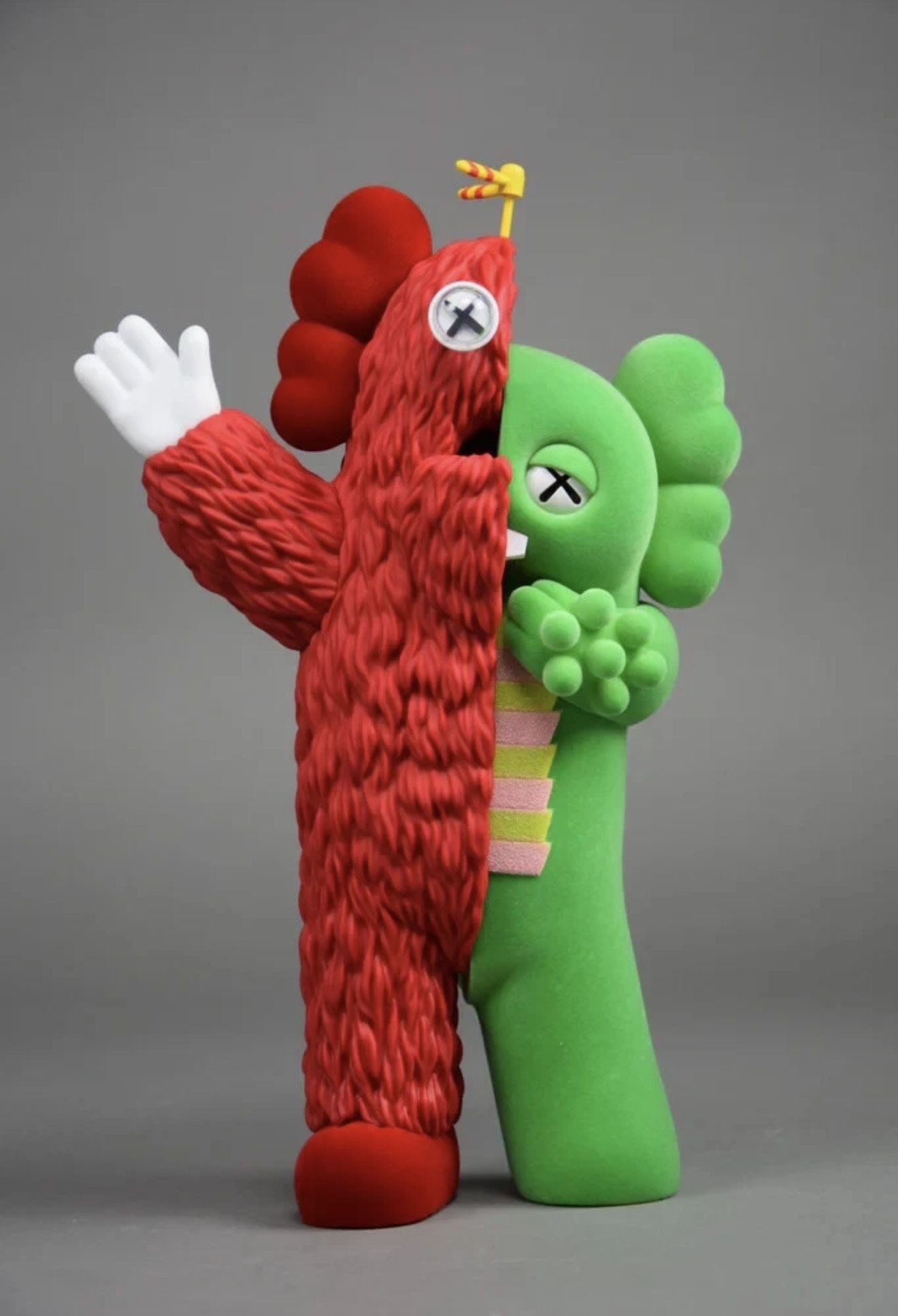KAWS KACHAMUKKU Vinyl Figure Red/Green (2021) - photo 4