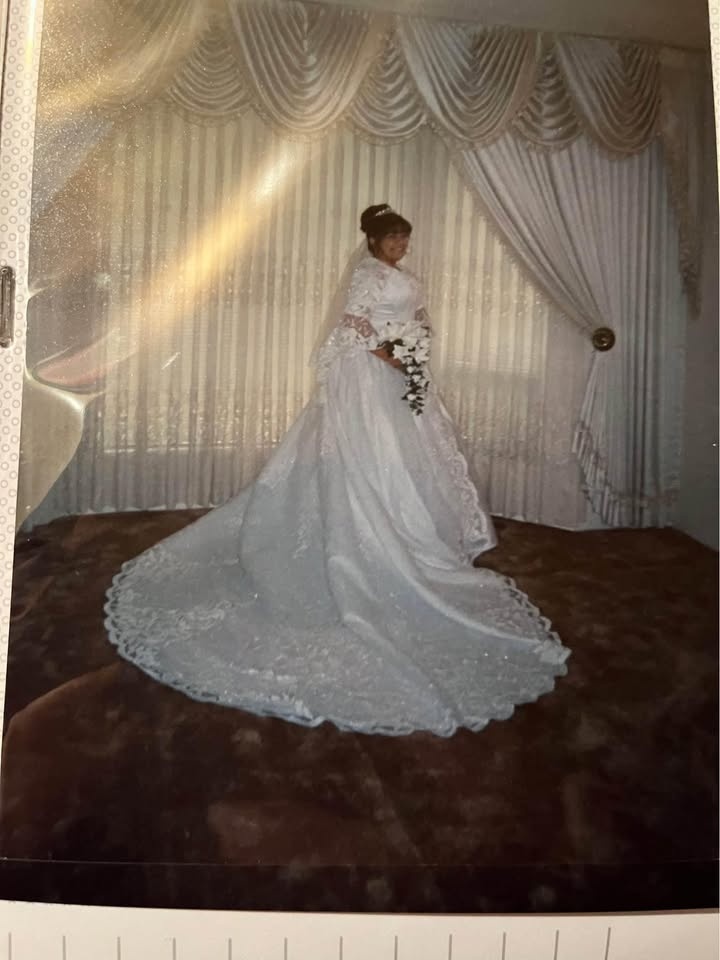 Size 16 princess style wedding gown - photo 4