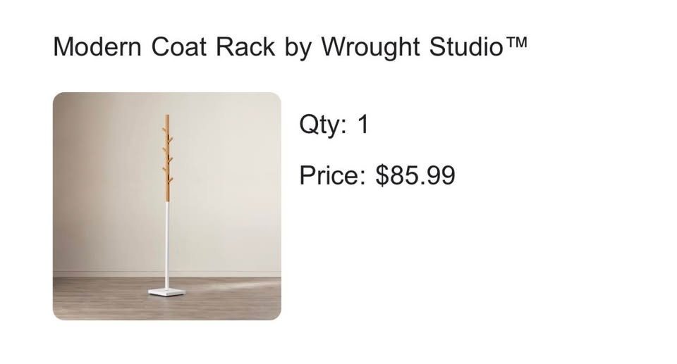 Modern Coat Rack - photo 2