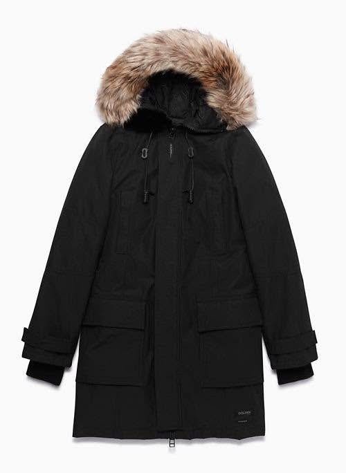 Aritzia TNA Bancroft Vegan Parka - Size Small | Black - photo 4