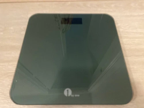 1 BY ONE Personenwaage digital, Koerperwaage 180kg, Waage Person