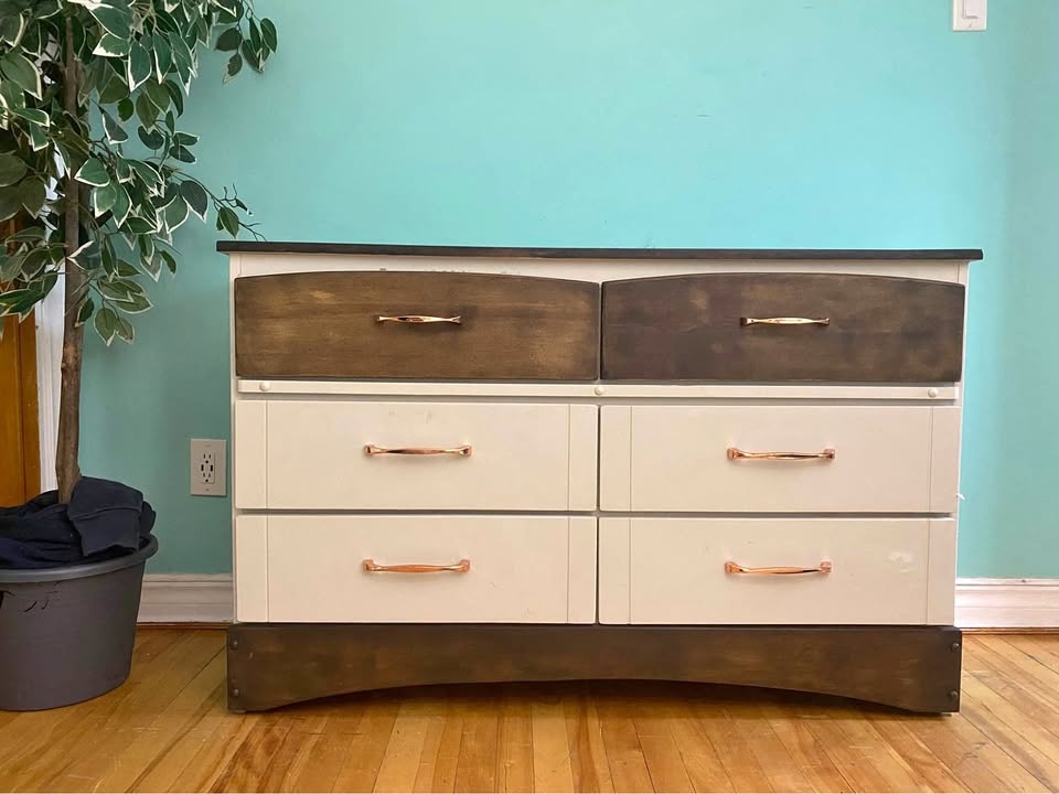 FREE DELIVERY: Long Modern Dresser $180 (HRM)