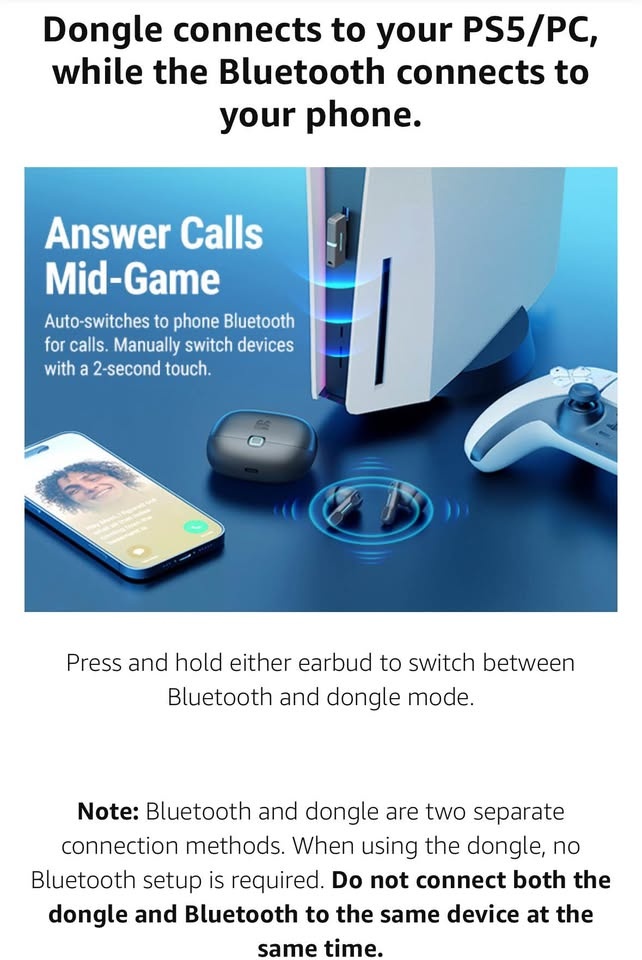 Gaming Earbuds wireless - photo 4