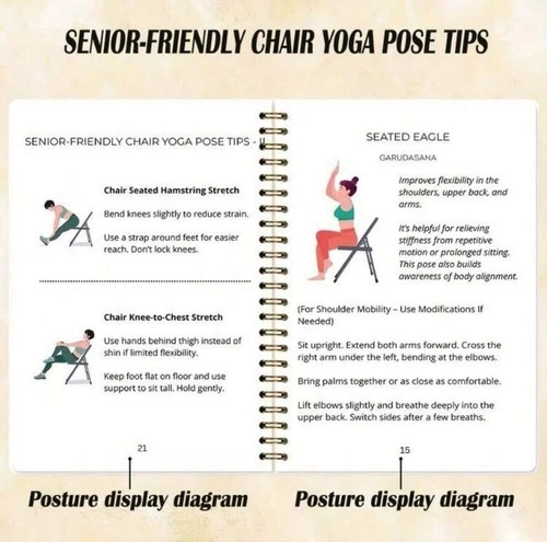 Chair Yoga for Weight Loss – 30-Day Workout Book + Gift - photo 5