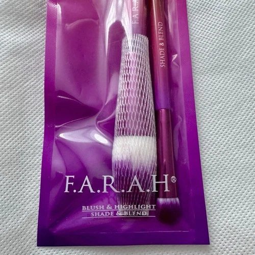F.A.R.A.H Makeup Brush Set Blush Highlight Shade 2pc - photo 2