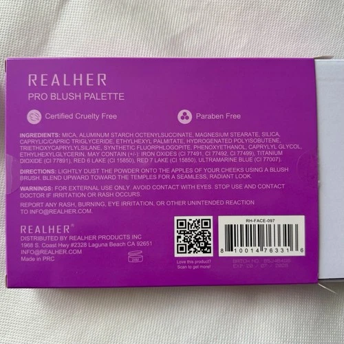 REALHER Pro Blush Palette - photo 2