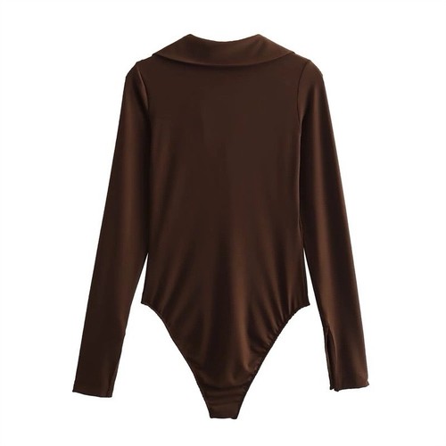 ZARA Brown Bodysuit Size S - photo 2