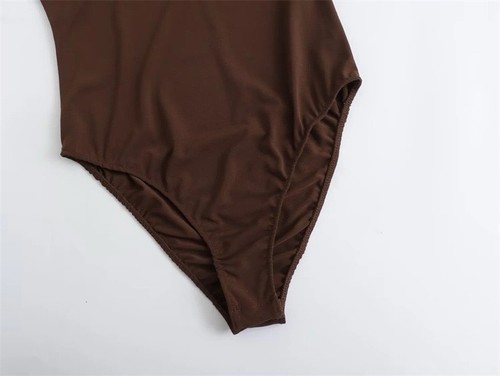 ZARA Brown Bodysuit Size S - photo 3