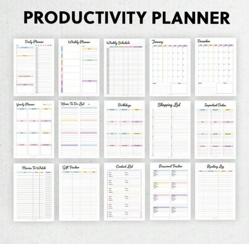 ADHD Cleaning Planner + Home Management Binder Set - photo 4