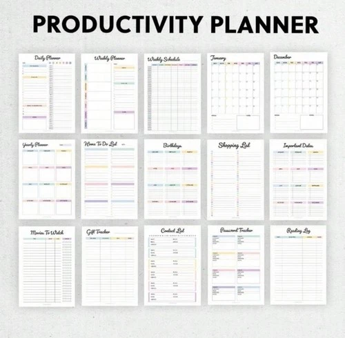 Set of 2 Planners – Home Management & Cleaning Checklist - photo 4
