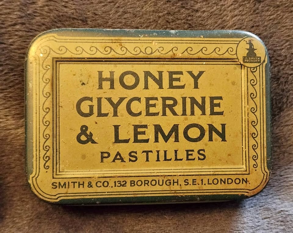 Antique Smith & Co. London Pastilles Tin