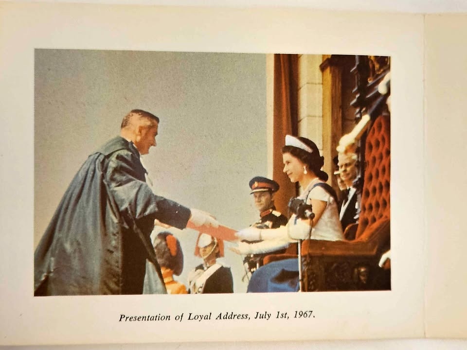 Christmas/ New Years Card from Speaker of House of Commons 1967