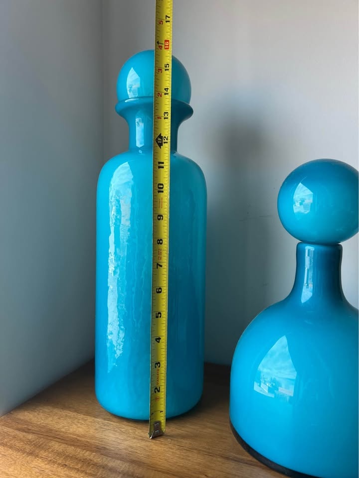 West Elm Mid-Century Glass Vase with Stopper - photo 2